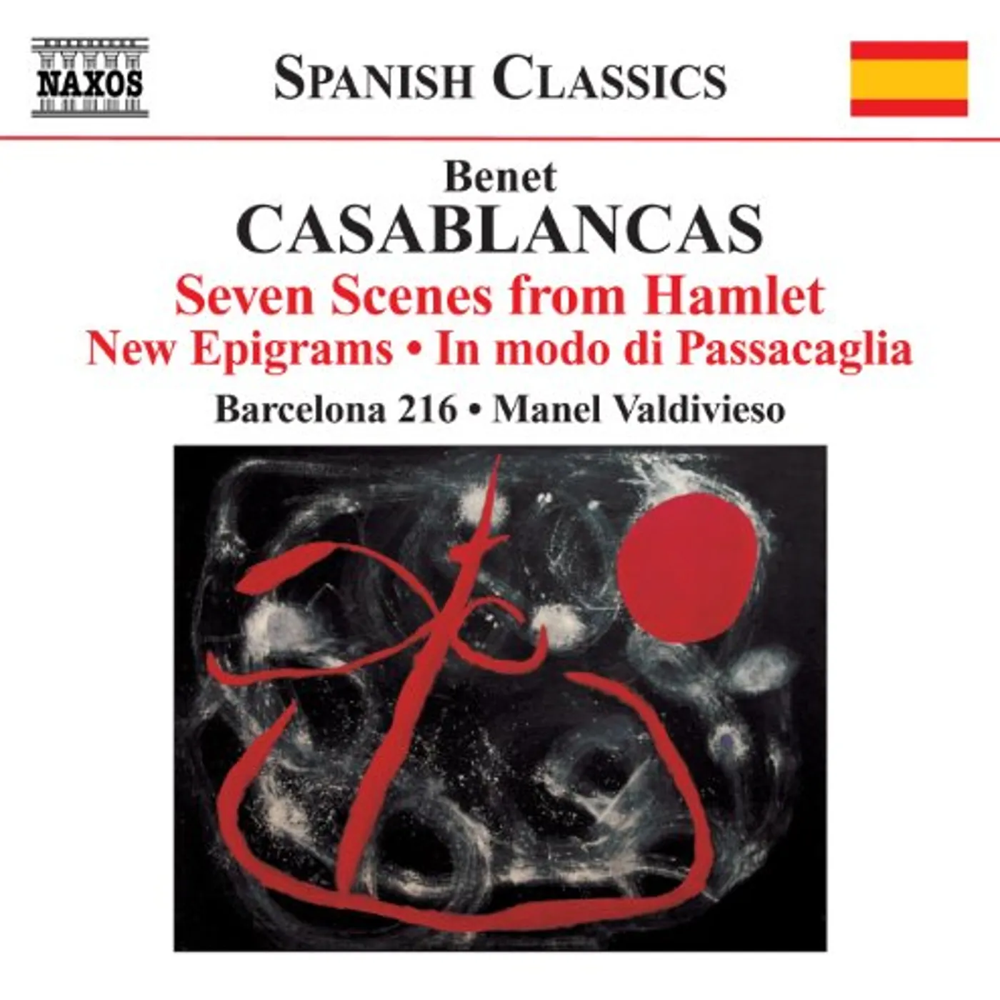 Benet Casablancas SEVEN SCENES FROM HAMLET NEW CD