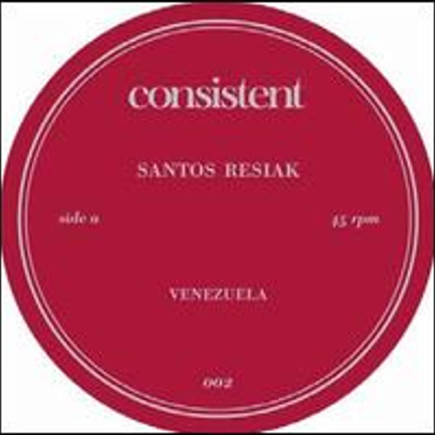 Santos Resiak CARNIVAL EP Vinyl Record