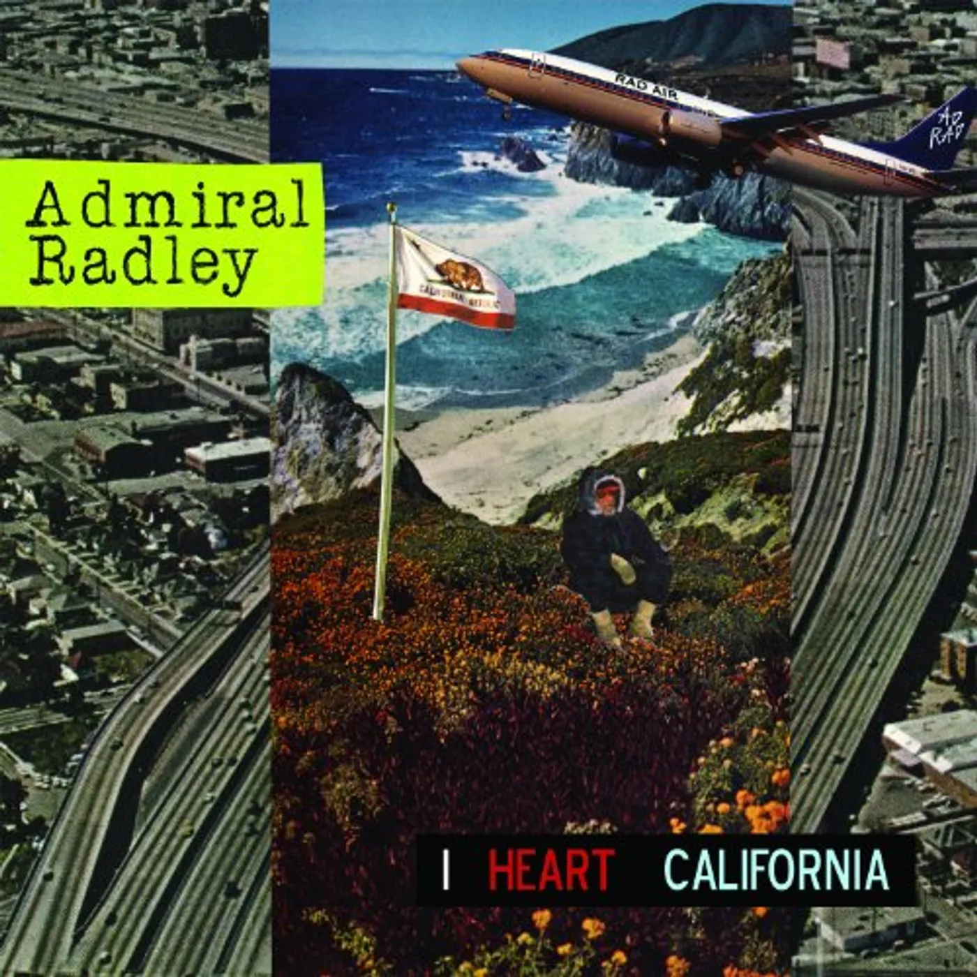 Admiral Radley I Heart California Vinyl Record