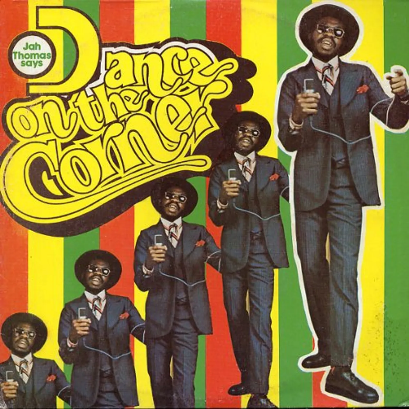 Jah Thomas Dance On The Corner Vinyl Record