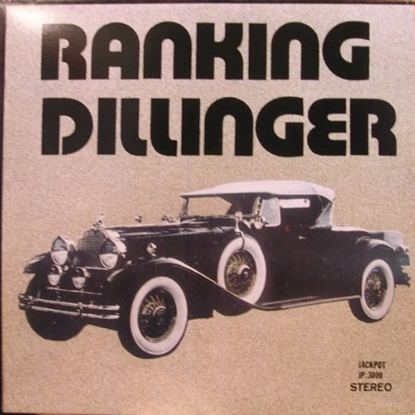 Ranking Dillinger NON STOP DISCO STYLE Vinyl Record