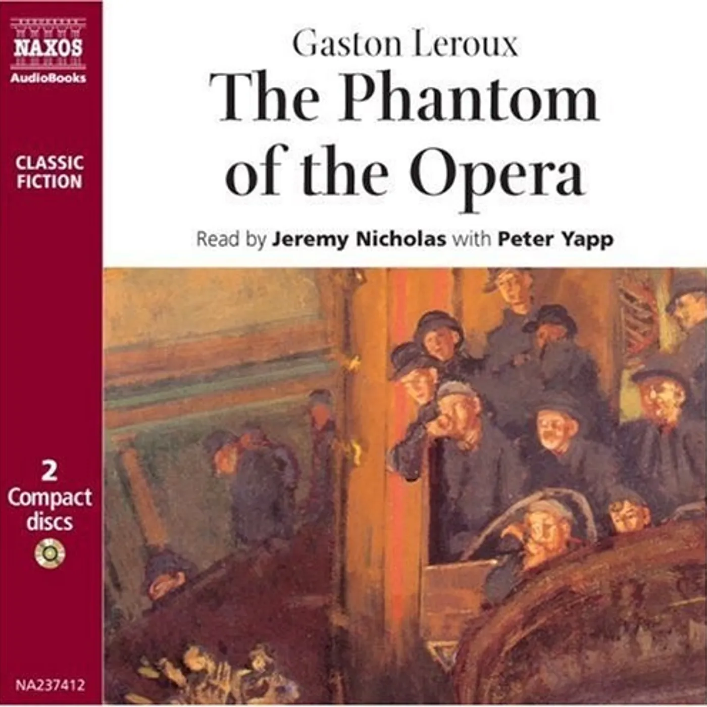 Gaston Leroux PHANTOM OF THE OPERA THE CD