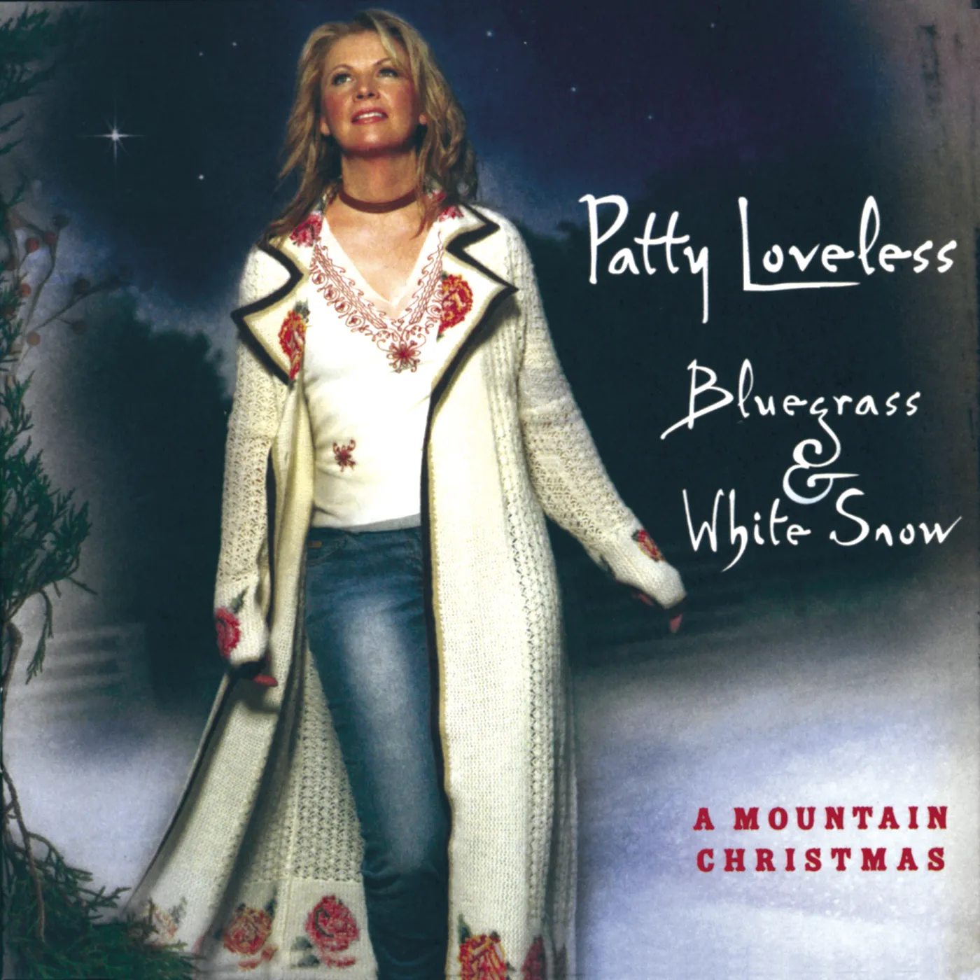 Patty Loveless BLUEGRASS & WHITE SNOW: A MOUNTAIN CHRISTMAS CD