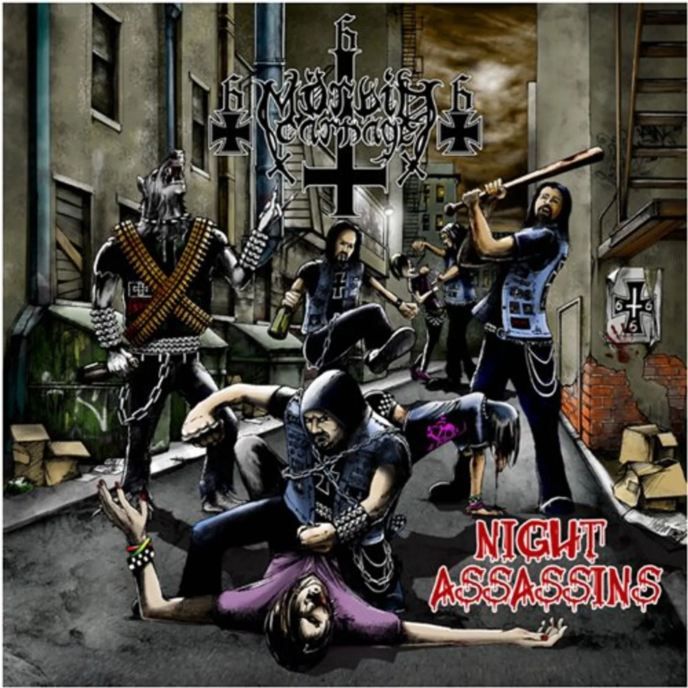 Mörbid Carnage NIGHT ASSASSINS CD