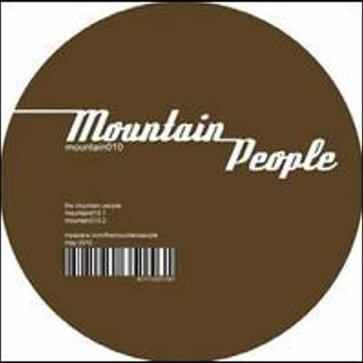 The Mountain People Mountain010 Vinyl Record
