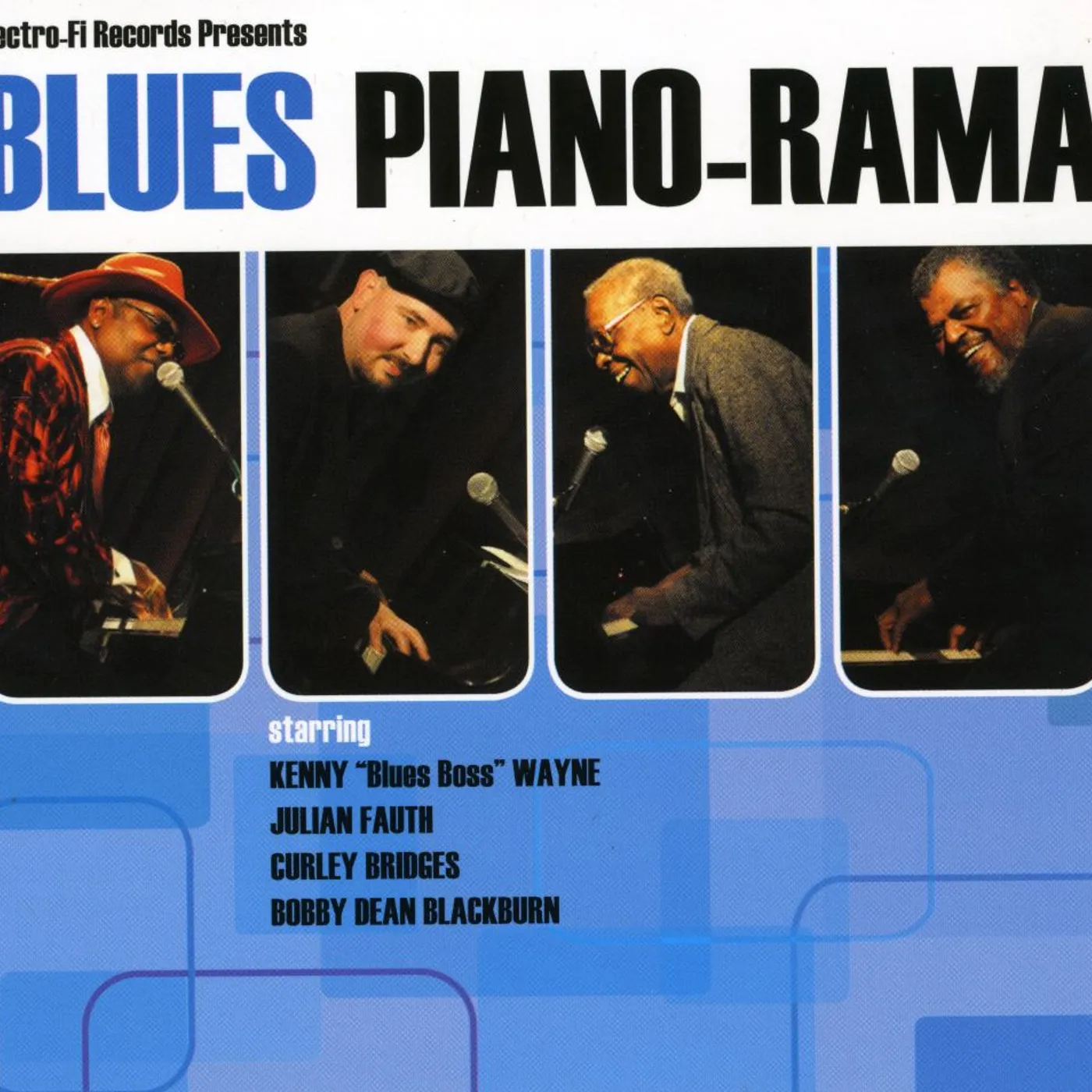 Kenny Wayne ELECTRO-FI RECORDS PRESENTS BLUES PIANO-RAMA CD