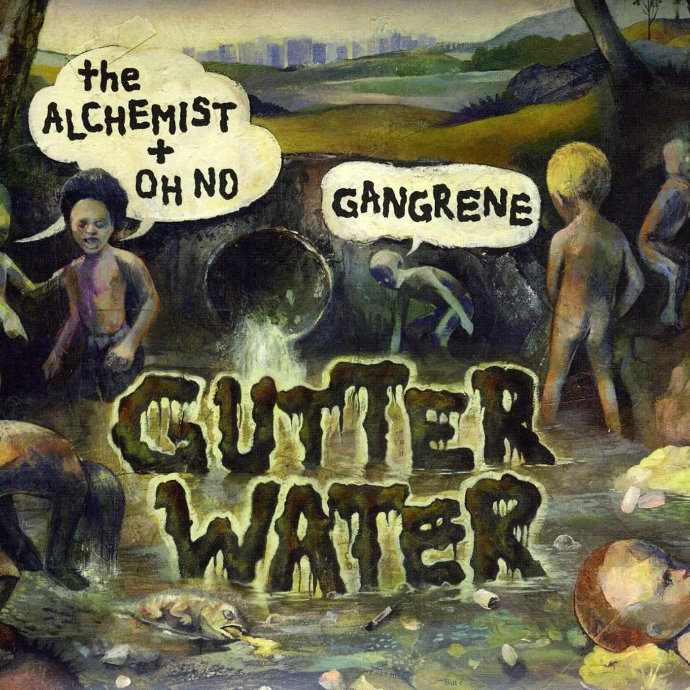 Gangrene GUTTER WATER CD