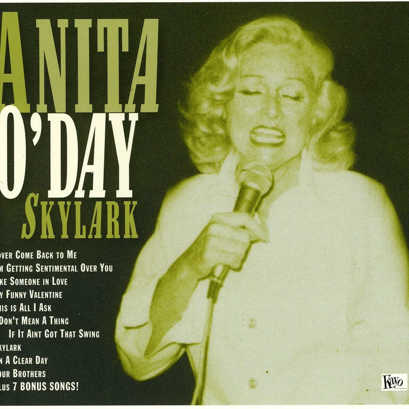 Anita O'Day SKYLARK CD