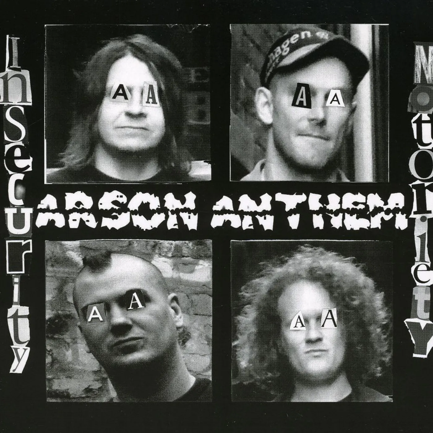 Arson Anthem INSECURITY NOTORIETY CD