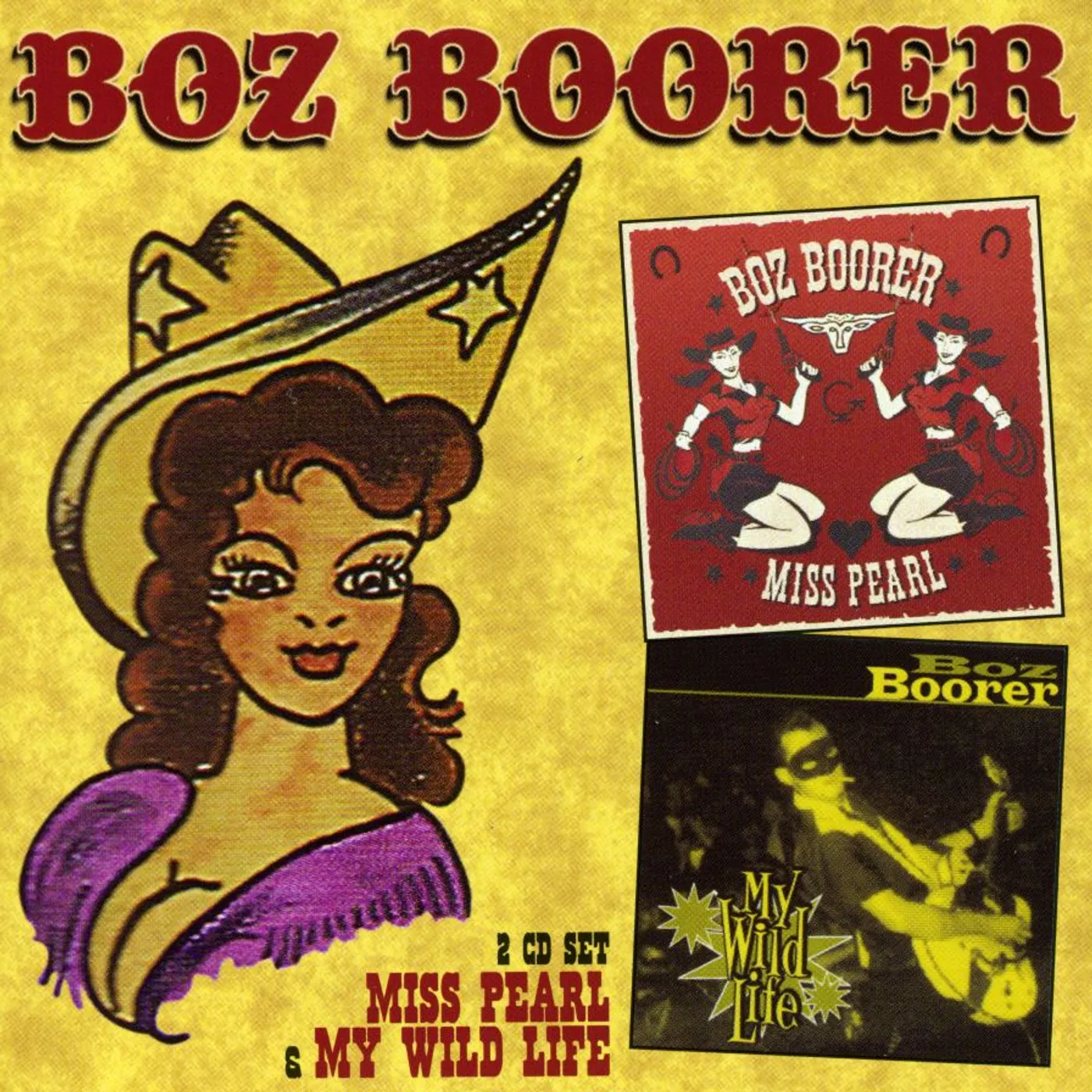 Boz Boorer MISS PEARL CD
