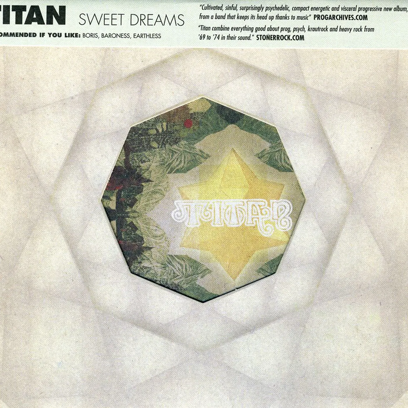Titan SWEET DREAMS CD