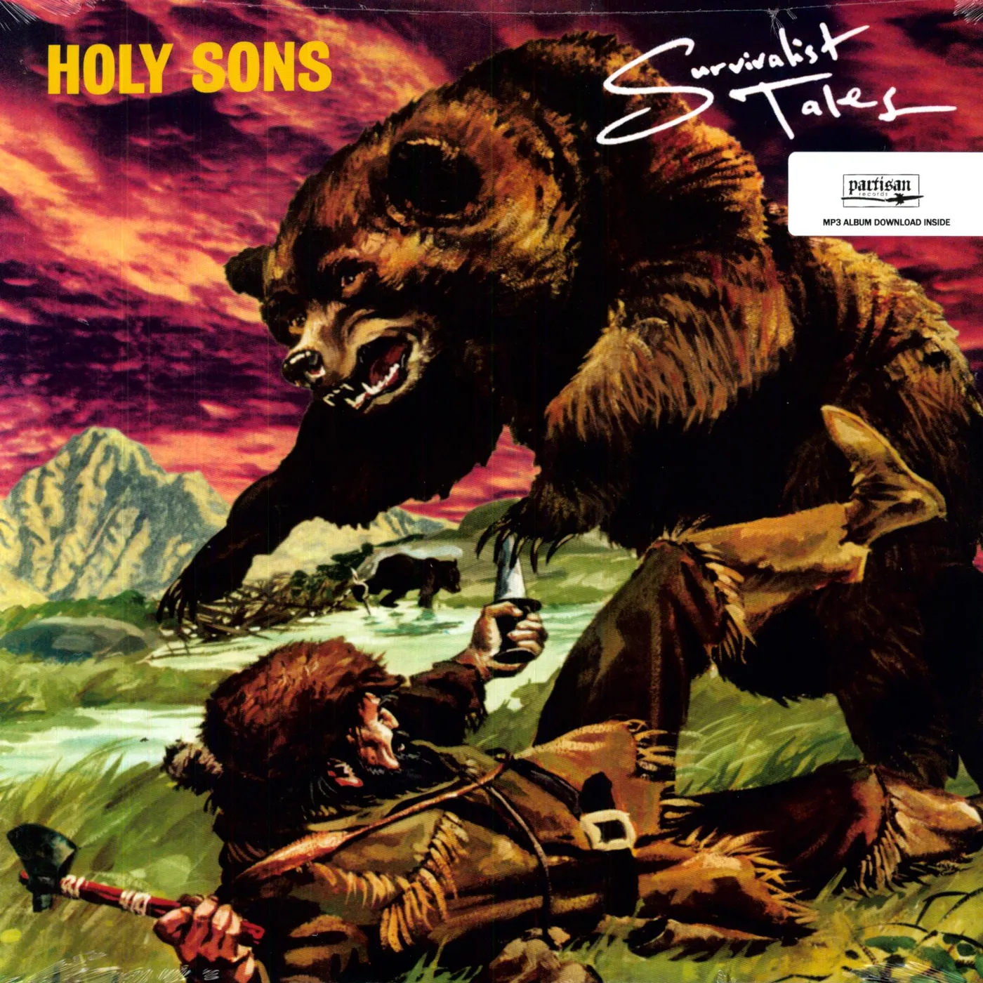 Holy Sons SURVIVALIST TALES Vinyl Record