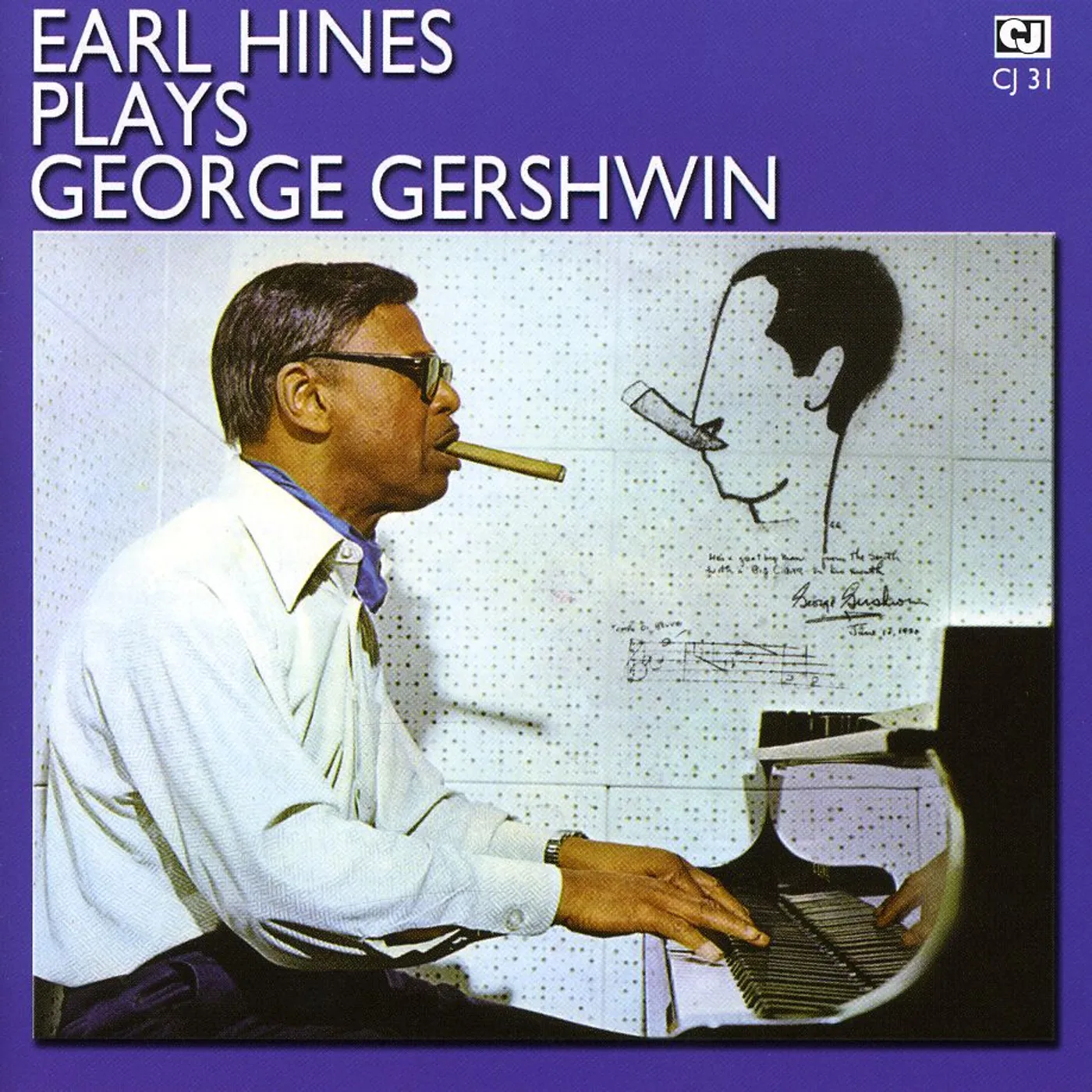 EARL HINES PLAYS GEORGE GERS CD