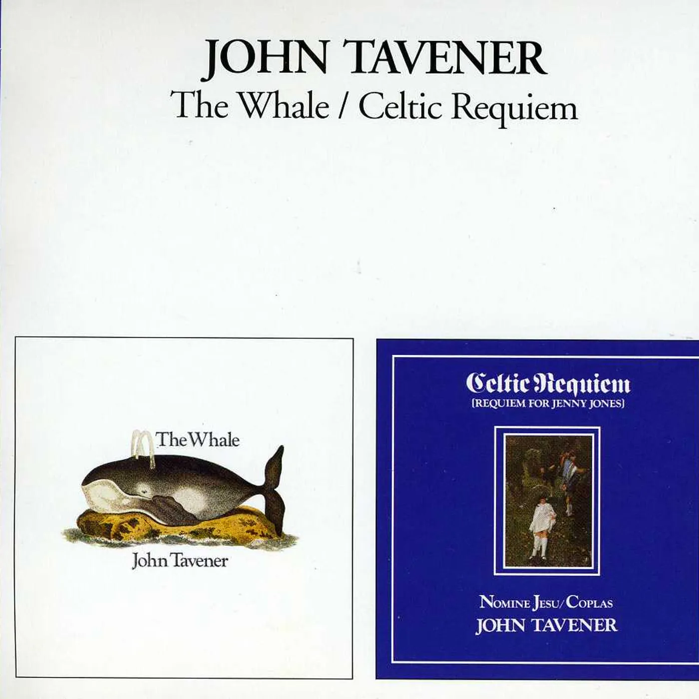 John Tavener WHALE / CELTIC REQUIEM CD
