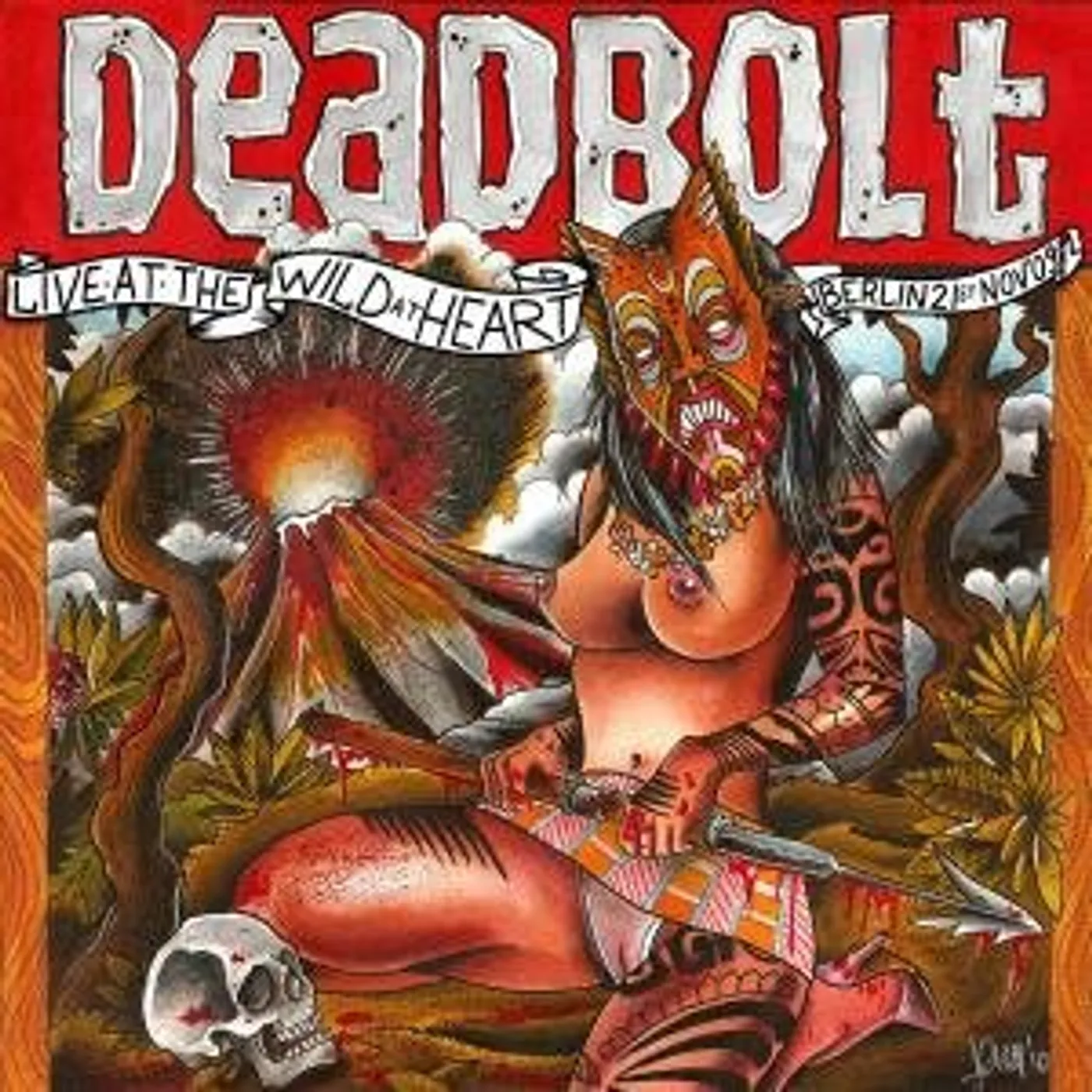 Deadbolt LIVE IN BERLIN AT WILD AT HEART 21ST NOVEMBER 2009 Vinyl Record