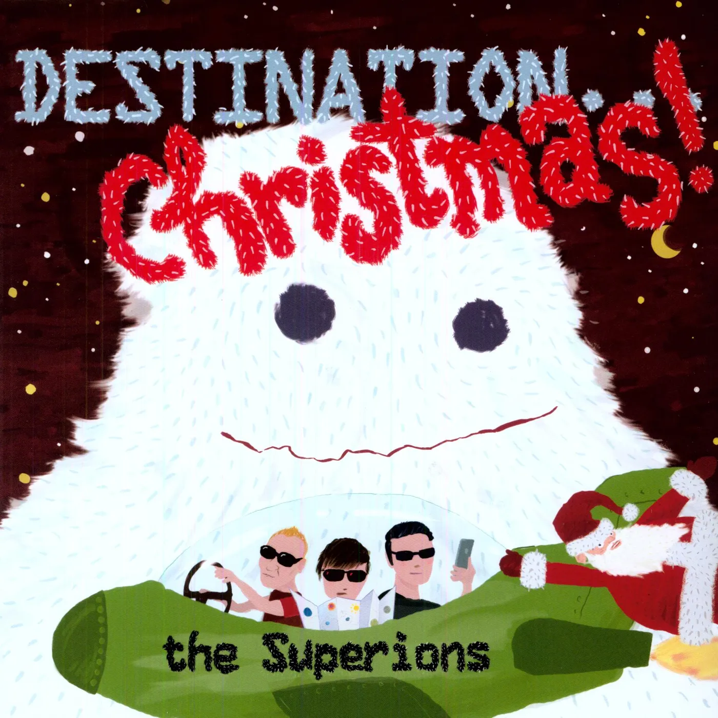 The Superions DESTINATION CHRISTMAS Vinyl Record