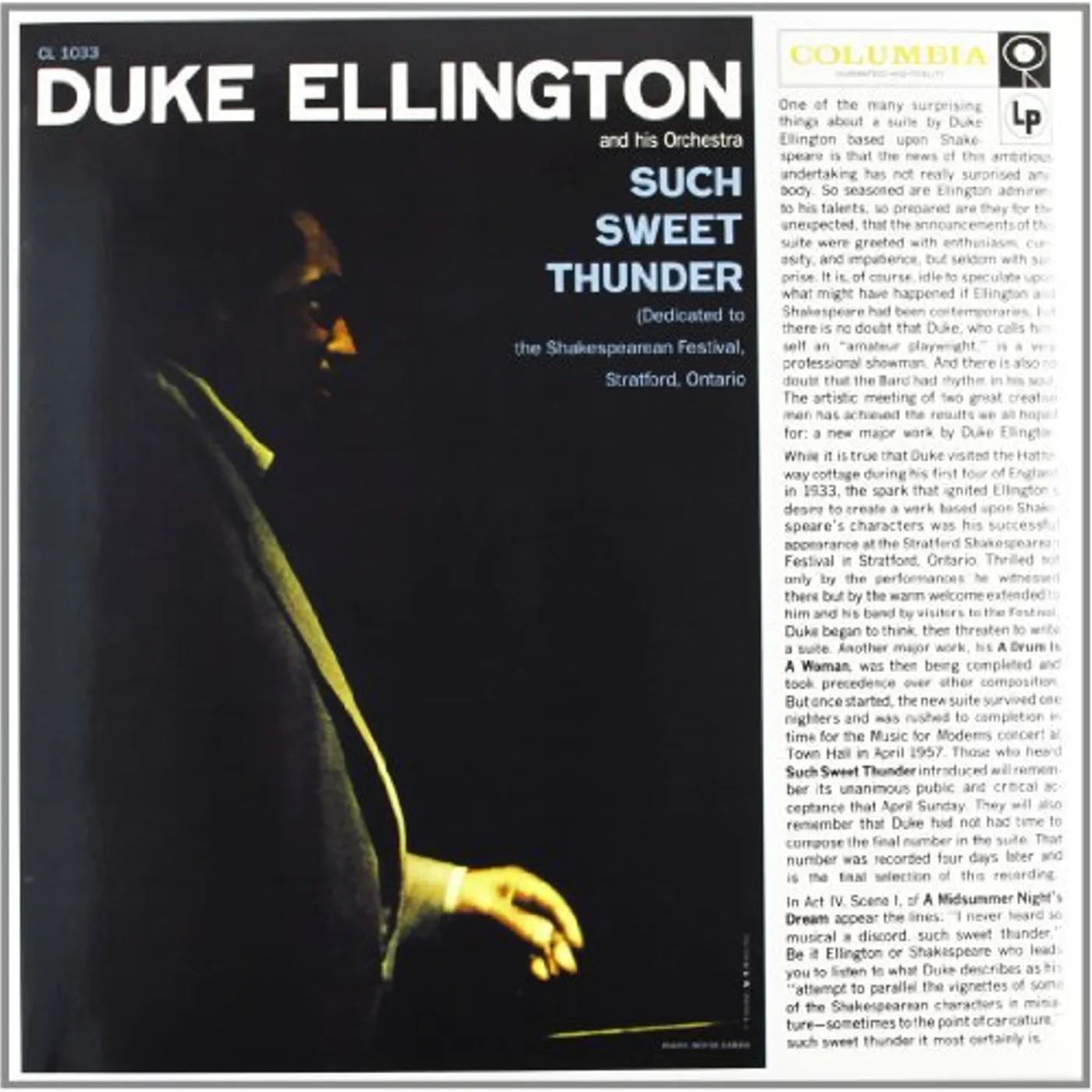 Duke Ellington Such Sweet Thunder Vinyl Record