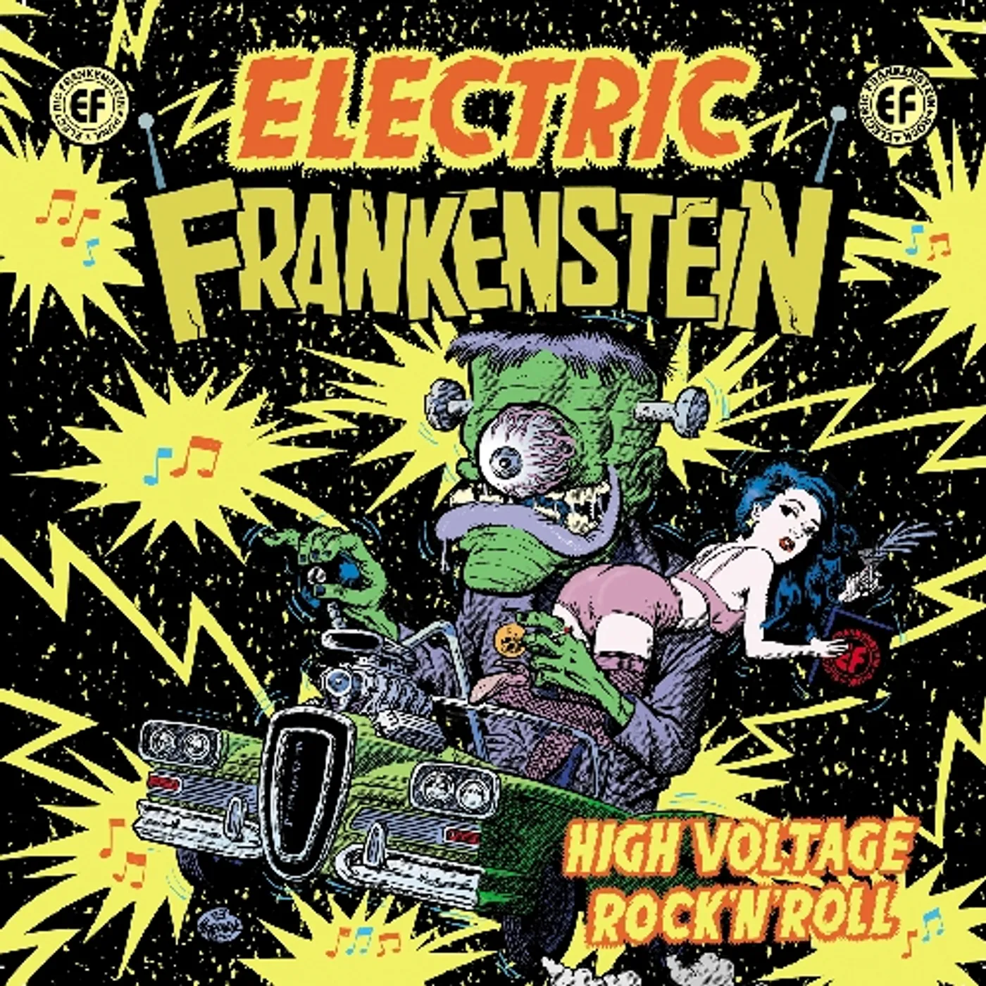 Electric Frankenstein HIGH VOLTAGE ROCK & ROLL: BEST OF ELECTRIC CD