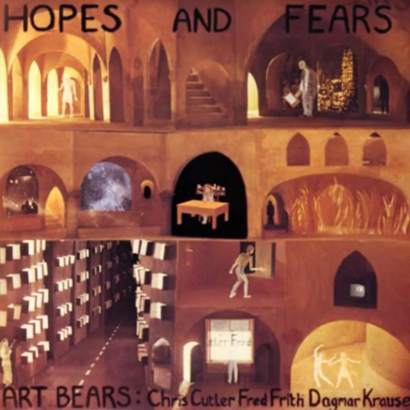 Art Bears HOPE & FEARS Vinyl Record