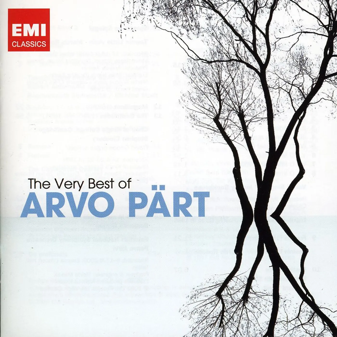 Various Artists  VERY BEST OF ARVO PART CD