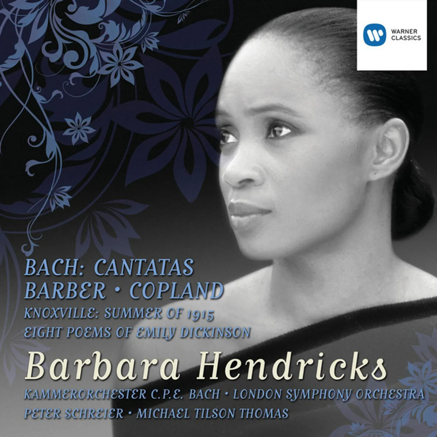 Barbara Hendricks BACH CANTATAS & BARBER COPLAND CD