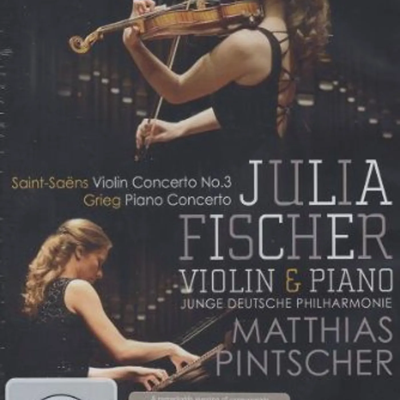 Julia Fischer SAINT-SAENS: VIOLIN CONCERTO NO 3 / GREIG: PIANO DVD