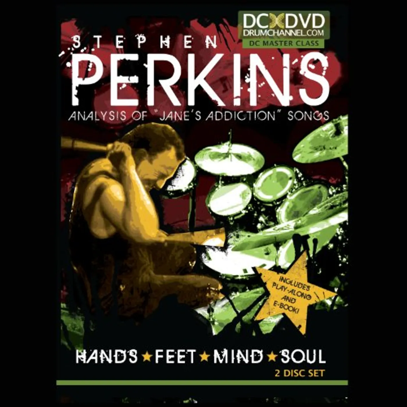 Stephen Perkins HANDS FEET MIND SOUL DVD