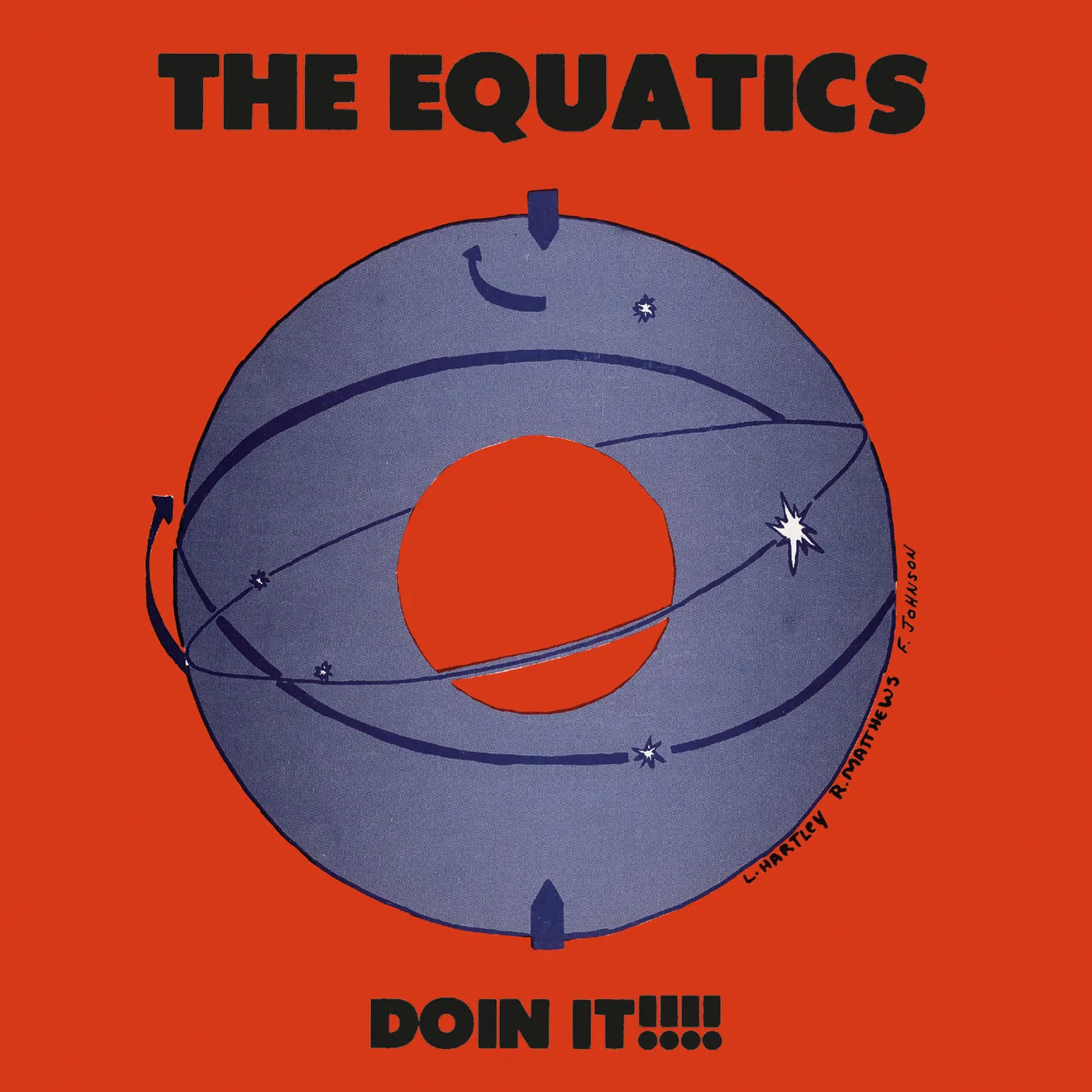 The Equatics DOIN IT Vinyl Record