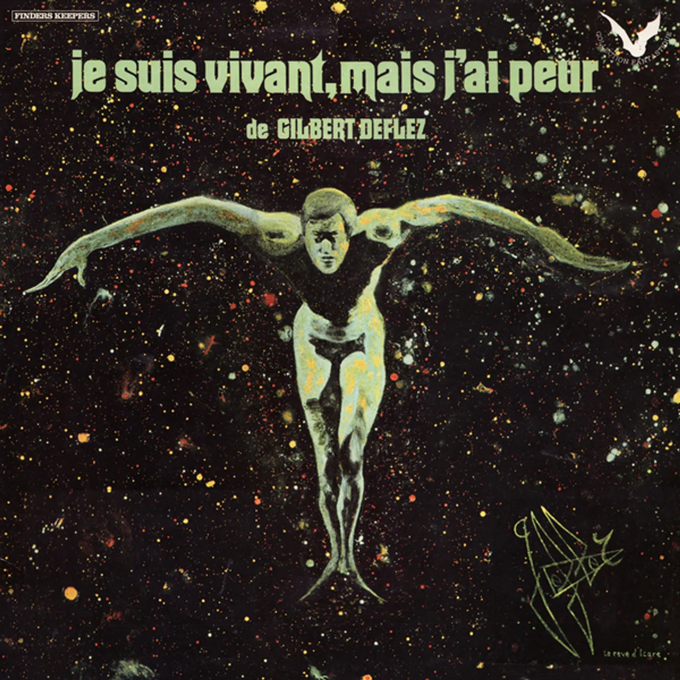 Jackie Chalard JE SUIS VIVANT MAIS J'AI PEUR DE GILBERT DEFLEZ Vinyl Record