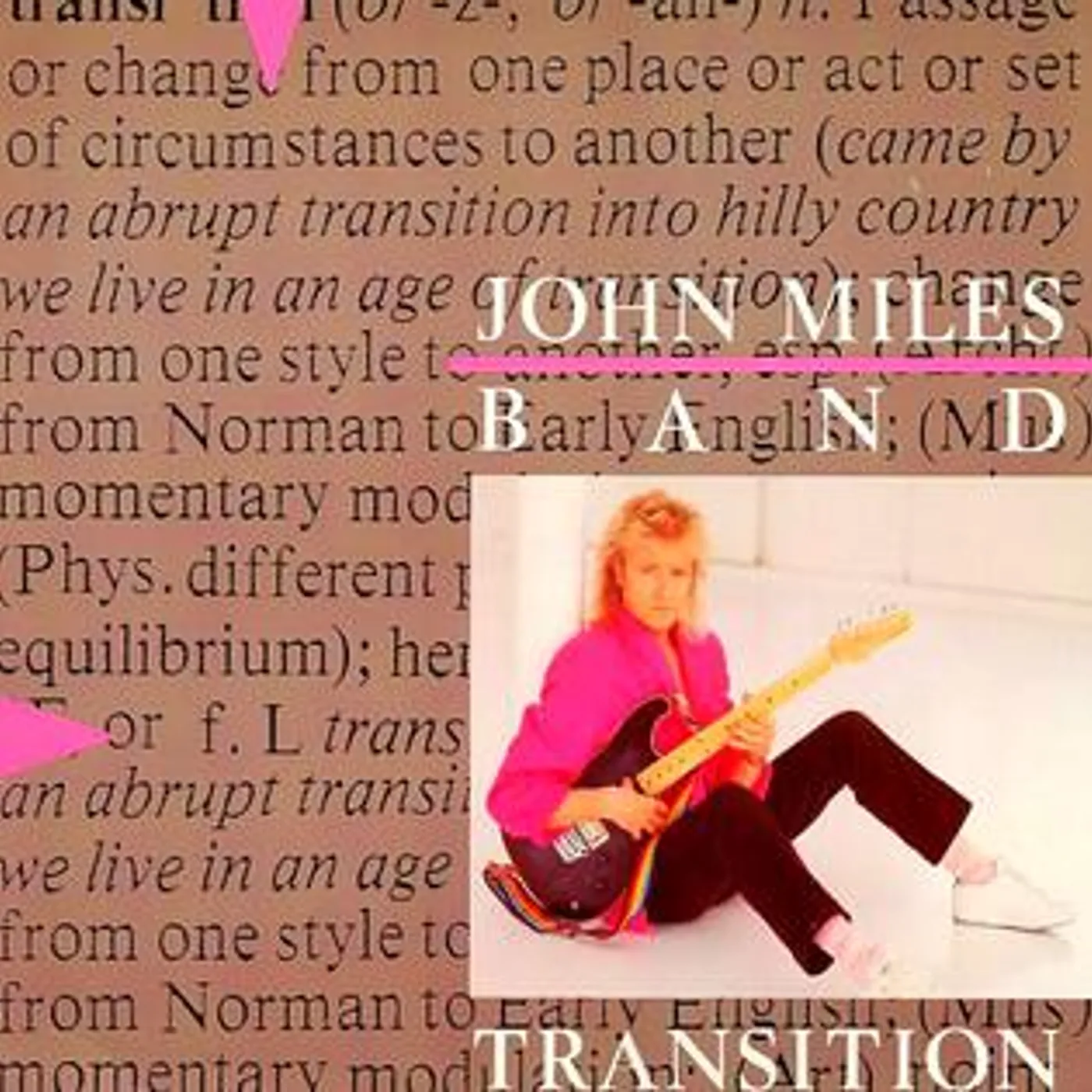 John Miles TRANSITION CD