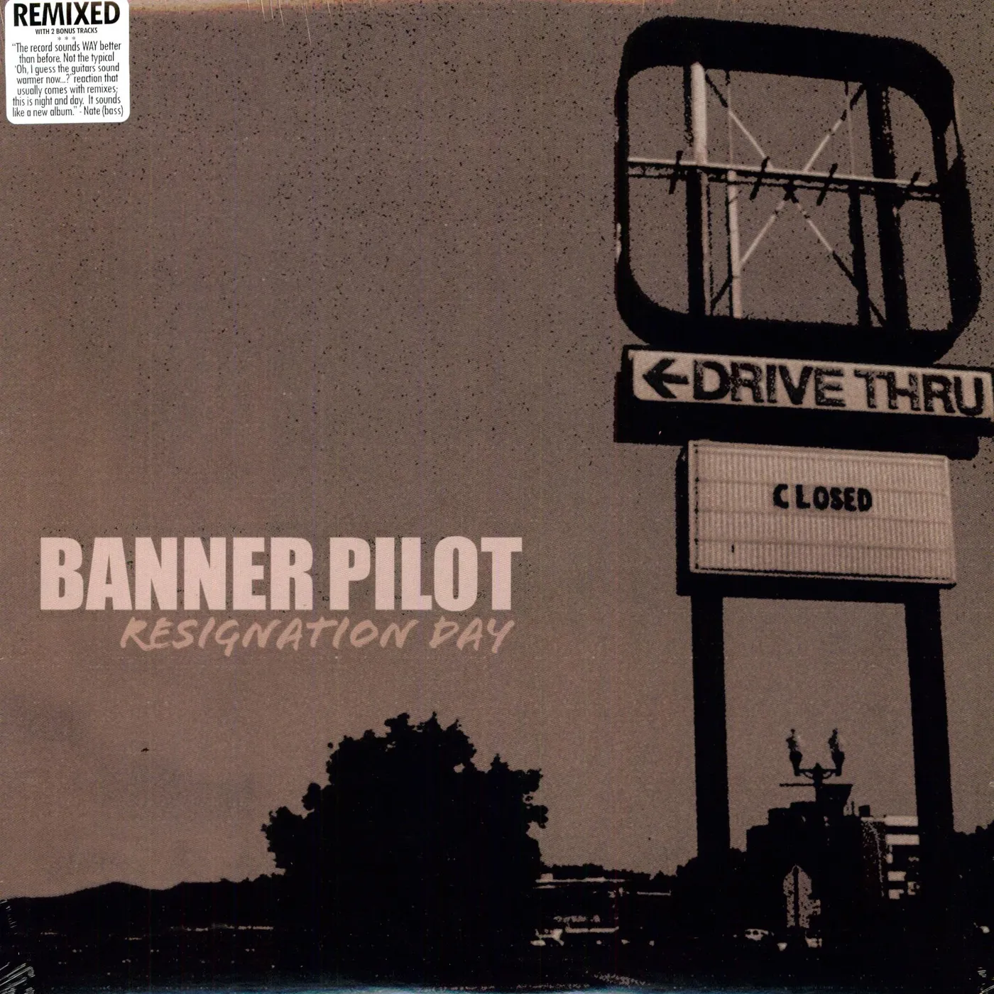 Banner Pilot Resignation Day Vinyl Record