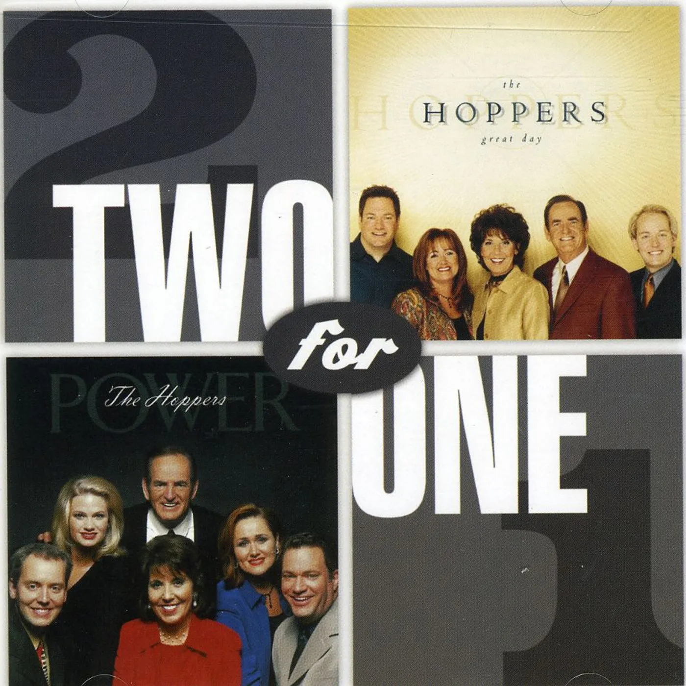 The Hoppers TWO FOR ONE: GREAT DAY / POWER CD