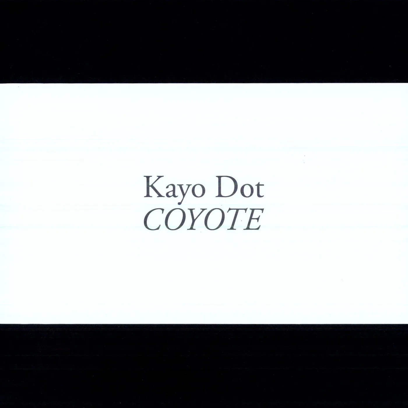 Kayo Dot Coyote Vinyl Record