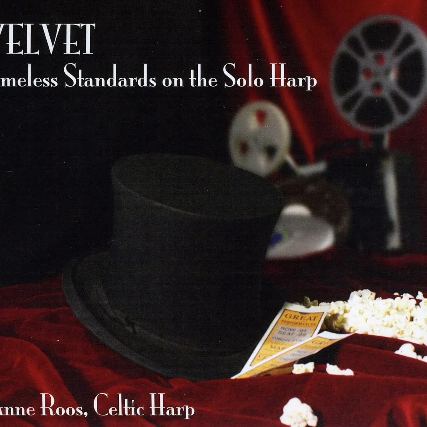 Anne Roos VELVET: TIMELESS STANDARDS ON THE SOLO HARP CD