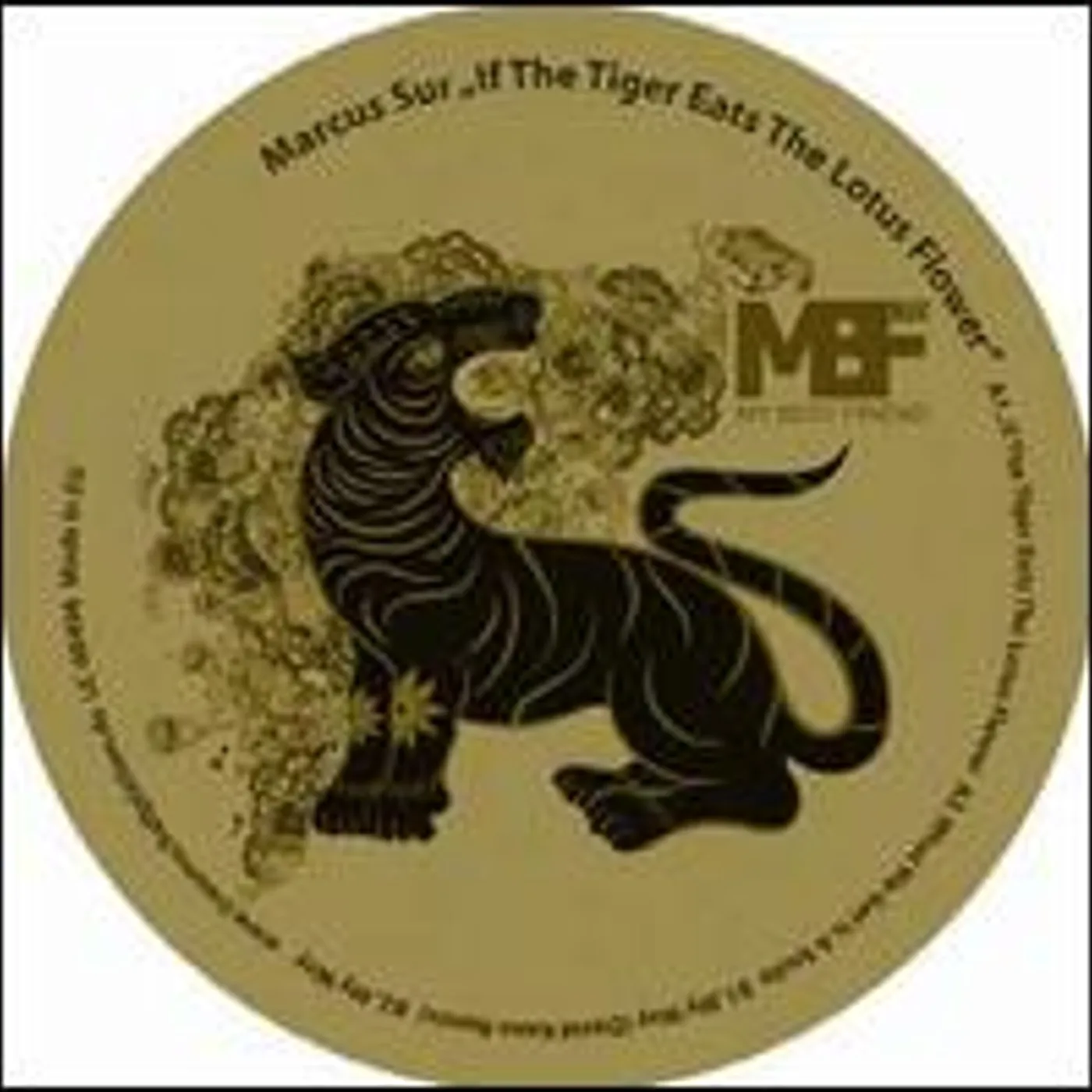 Marcus Sur If The Tiger Eats The Lotus Flower Vinyl Record