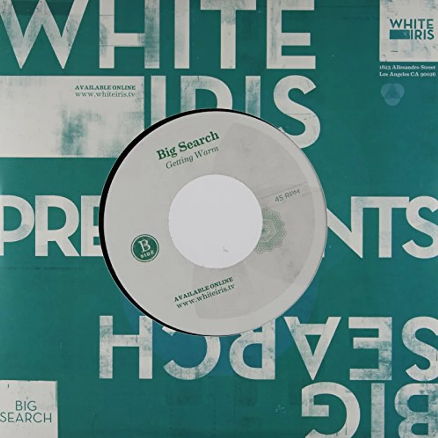 Big Search MIDDLE MAN Vinyl Record