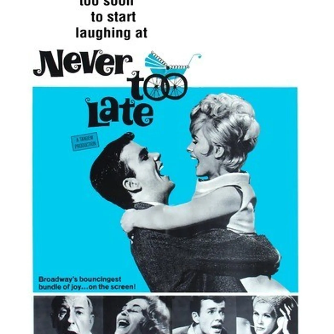 NEVER TOO LATE DVD