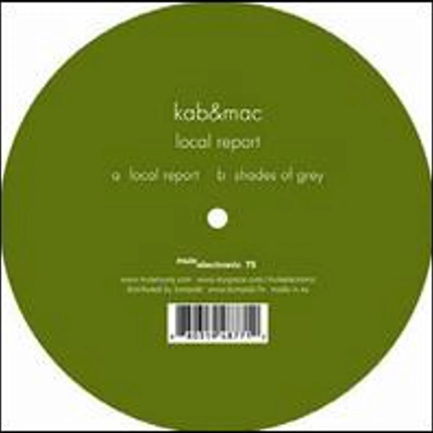 KAB Local Report Vinyl Record