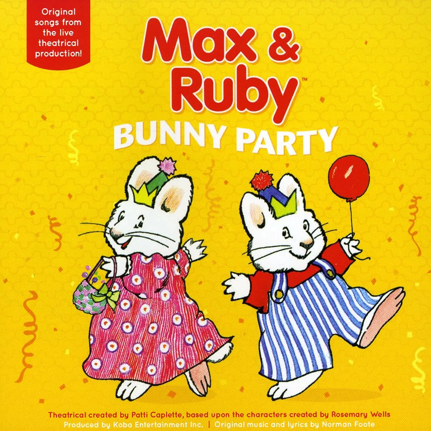 MAX & RUBY BUNNY PARTY CD