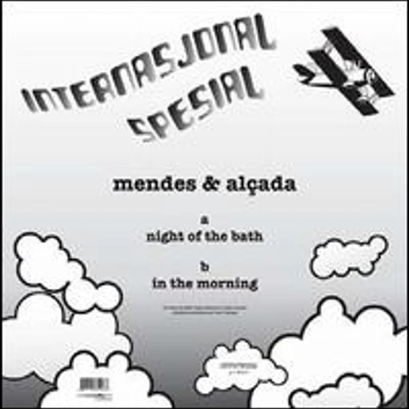 Mendes & Alcada NIGHT OF THE BATH / IN THE MORNING Vinyl Record