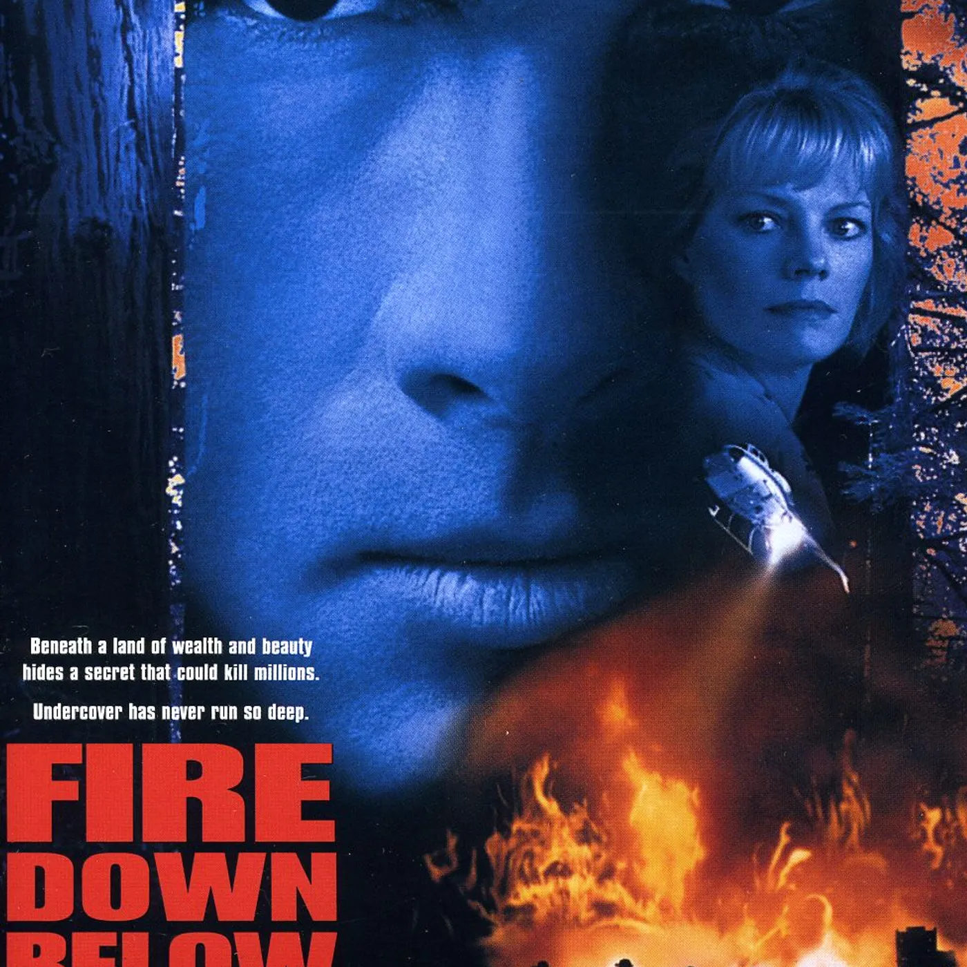 FIRE DOWN BELOW (1997) DVD