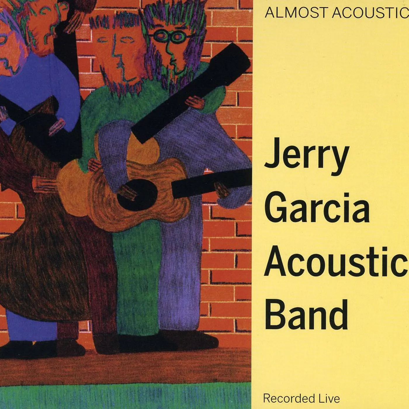 Jerry Garcia ALMOST ACOUSTIC CD