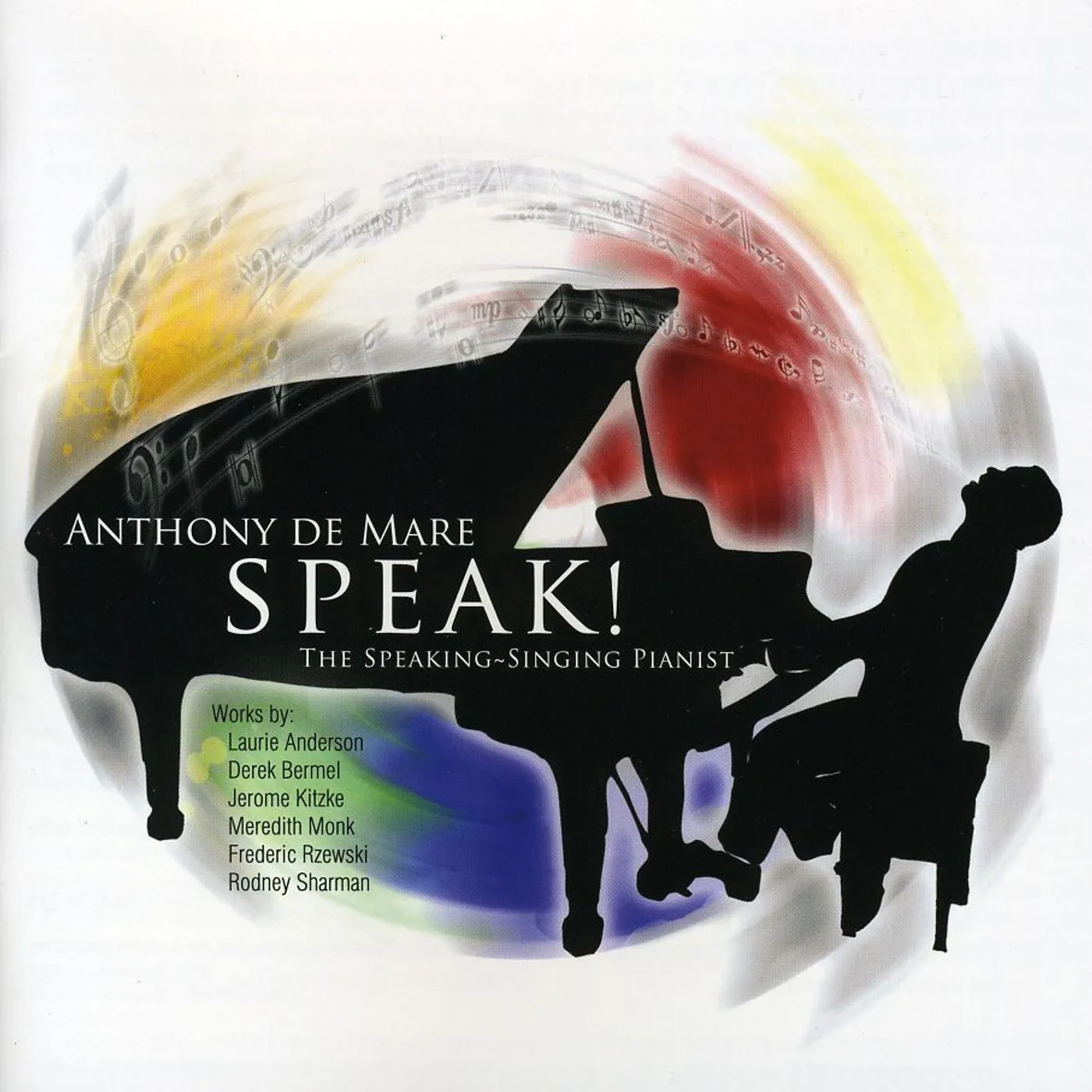 Anthony De Mare SPEAK: THE SPEAKING-SINGING PIANIST CD
