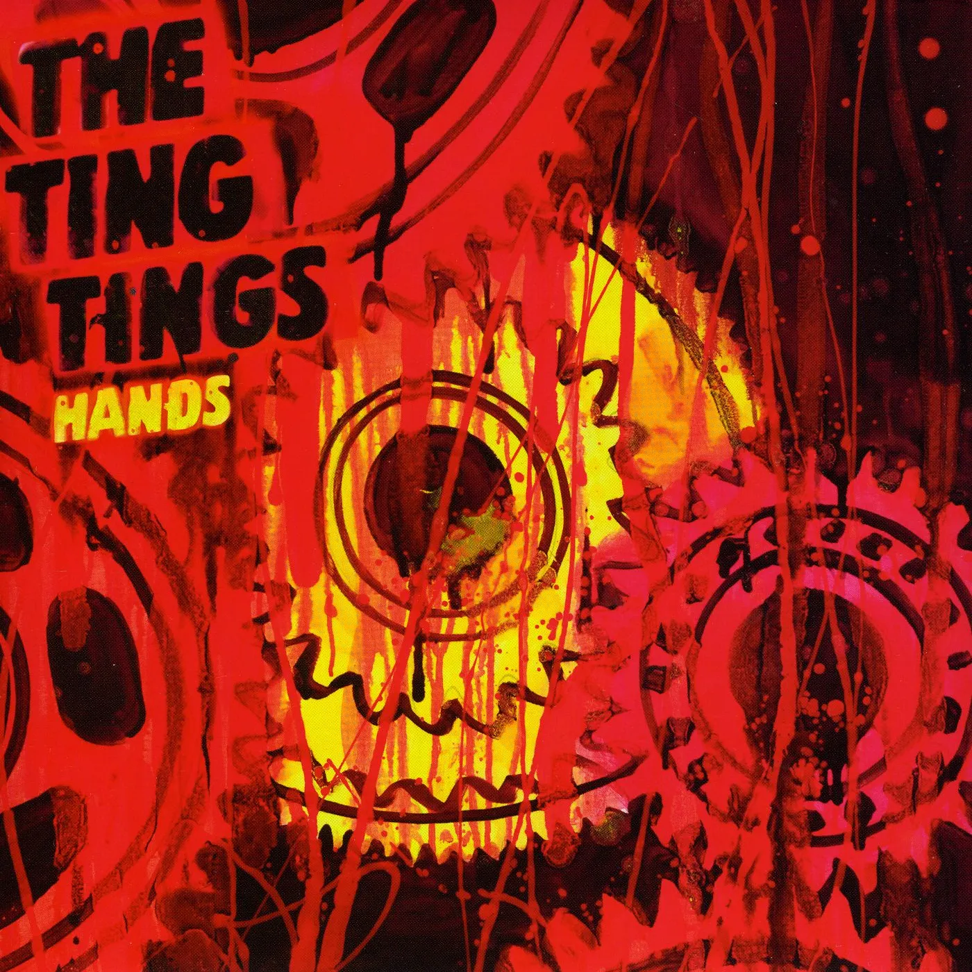 The Ting Tings HANDS / HANDS (PASSION PIT REMIX) Vinyl Record