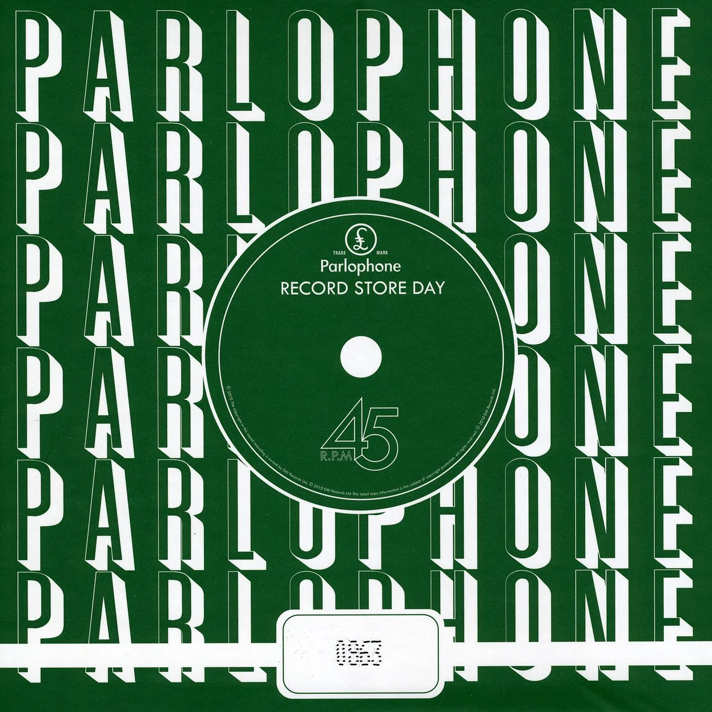 PARLOPHONE 7 INCH BOX SET / VARIOUS  (BOX) Vinyl Record - Limited Edition