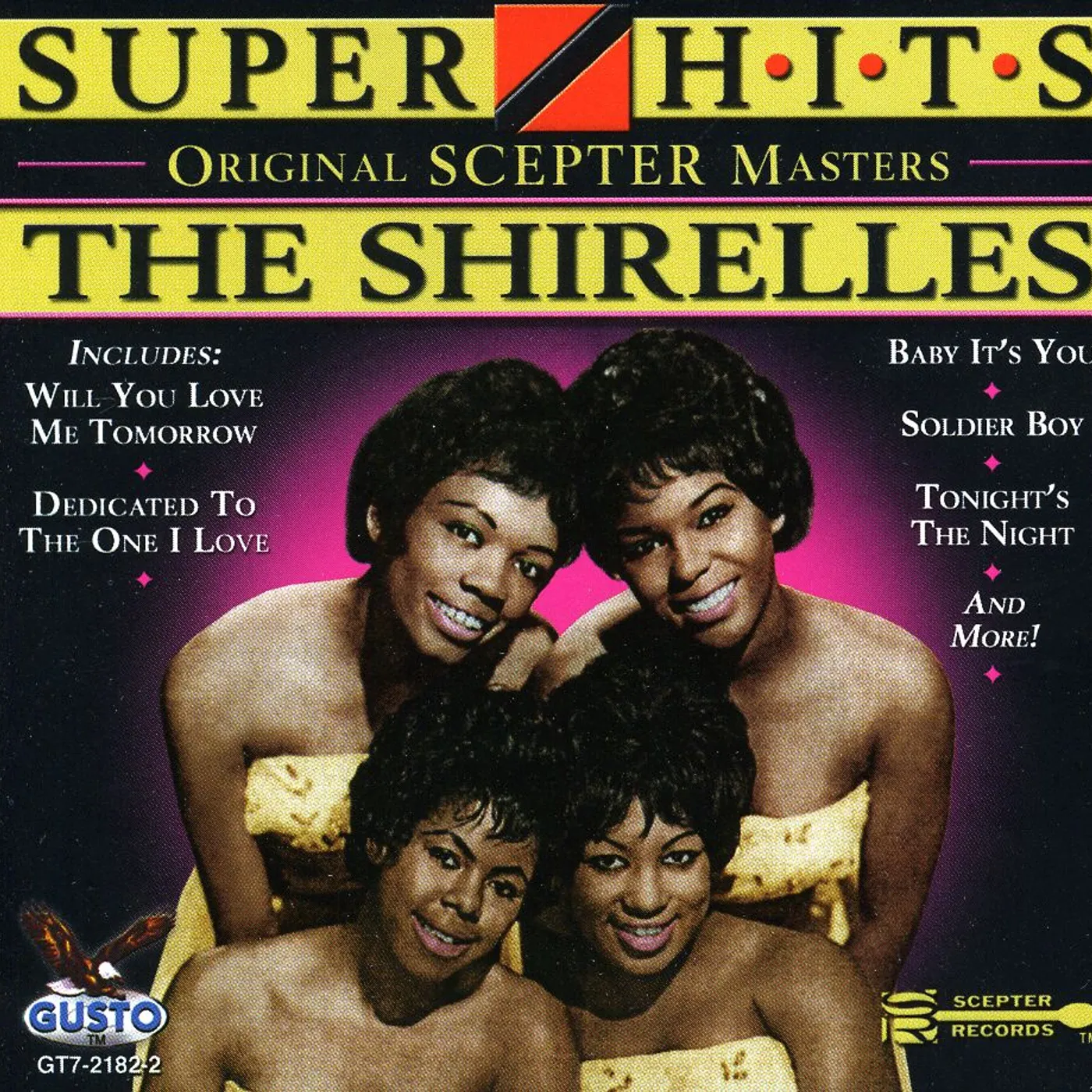 The Shirelles SUPER HITS CD