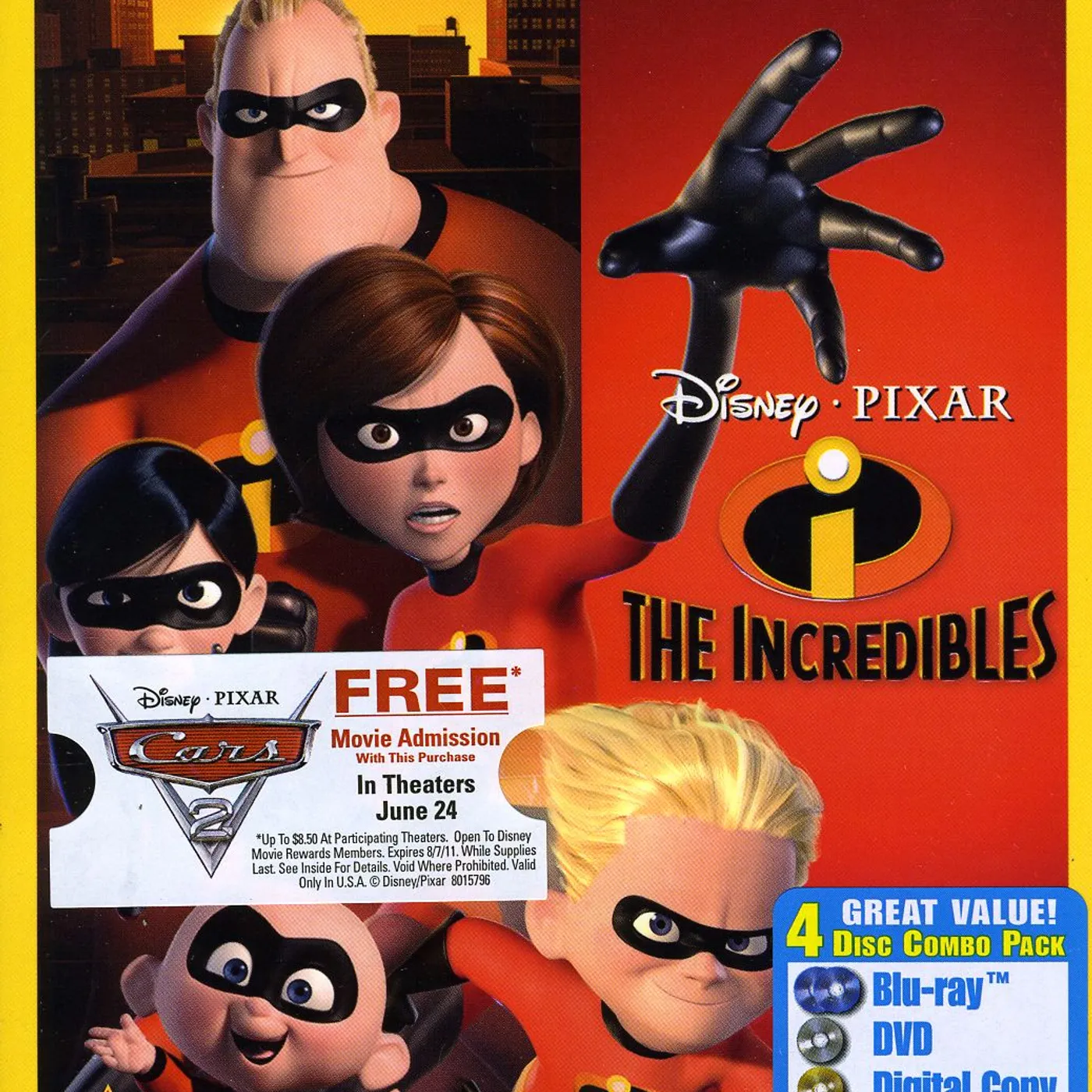 The Incredibles Blu-ray