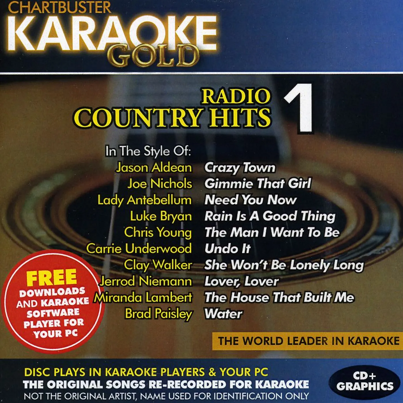 KARAOKE GOLD: RADIO COUNTRY HITS 1 / VARIOUS CD