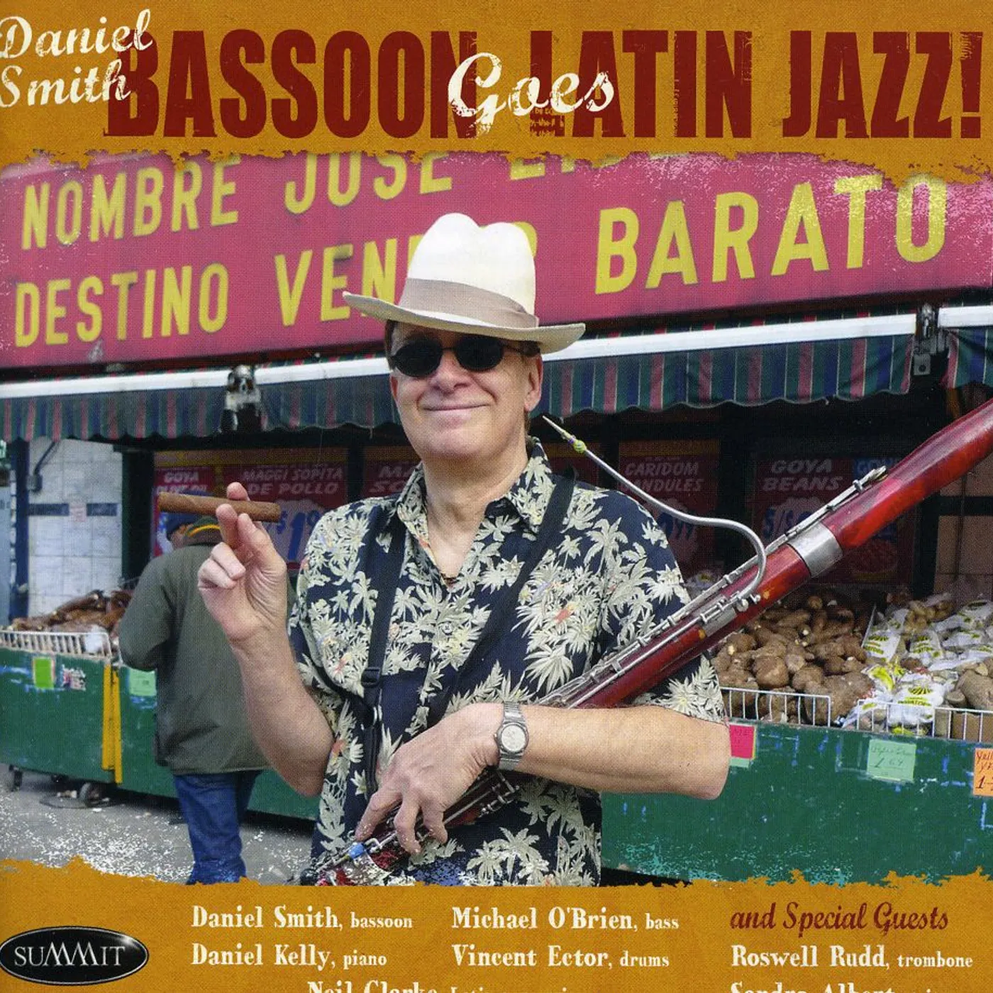 Daniel Smith BASSOON GOES LATIN-JAZZ CD