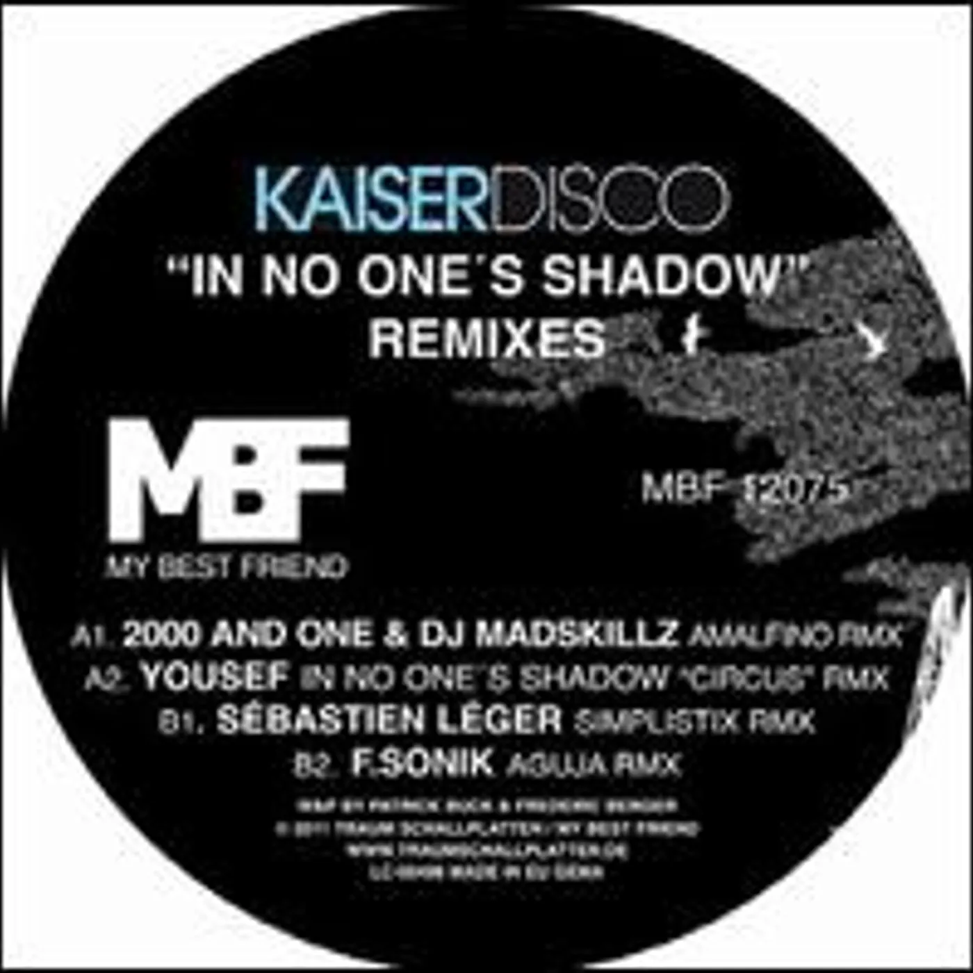 Kaiserdisco IN NO ONES SHADOW REMIXES Vinyl Record